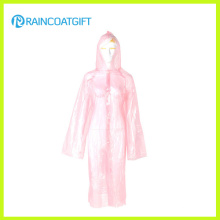 Cheap PE Emergency Women′s Raincoat Full Length Raincoat Rpe-079